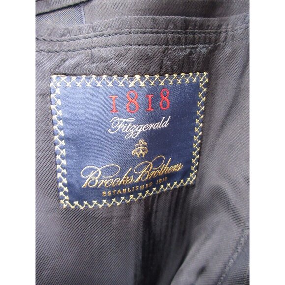 Brooks Brothers Sport Coat 41 L Fitzgerald Estrato Blazer Jacket Wool * - Picture 14 of 16